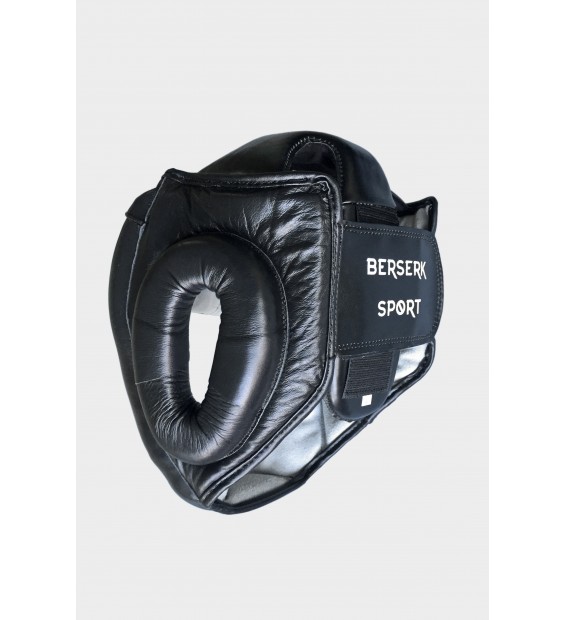 Headgear Berserk sport Scandi-fight (leather) black