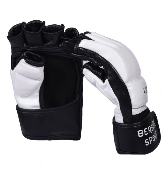 Gloves Berserk Legacy 4 oz white/black (Leather)