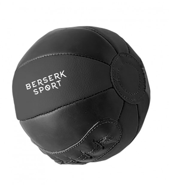 Medicine Ball Berserk leather black 6 kg