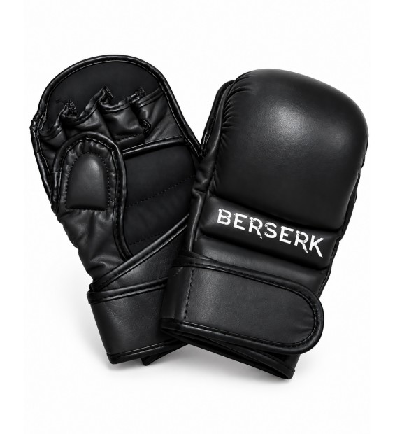 Перчатки Berserk Sport MMA Hybrid Black