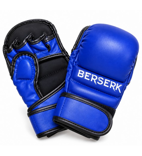 Перчатки Berserk Sport MMA Hybrid Blue