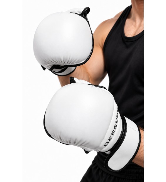 Перчатки  Berserk Sport MMA Hybrid White