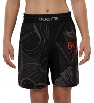 Шорты Berserk Sport Mask Samuray black Kids
