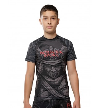 Рашгард Berserk Sport Mask Samuray black Kids