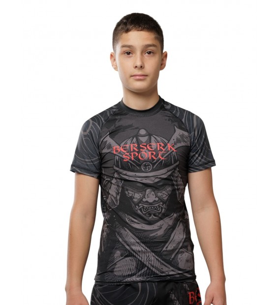 Рашгард Berserk Sport Mask Samuray black Kids