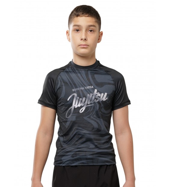 Рашгард Berserk Sport  JIUJITSU black Kids