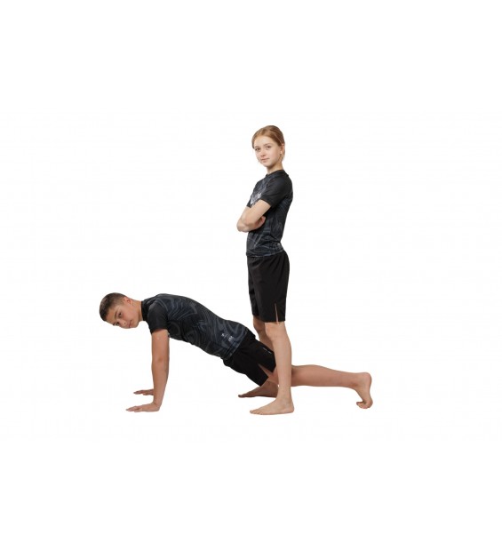 Рашгард Berserk Sport  JIUJITSU black Kids