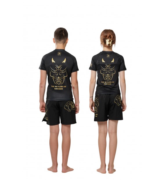 Рашгард Berserk Sport SHINOBI black Kids