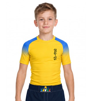 Рашгард Berserk Sport Horting Yellow Kids