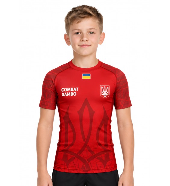 Рашгард Berserk Sport Combat Cambo Red Kids