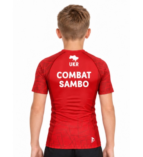 Рашгард Berserk Sport Combat Cambo Red Kids