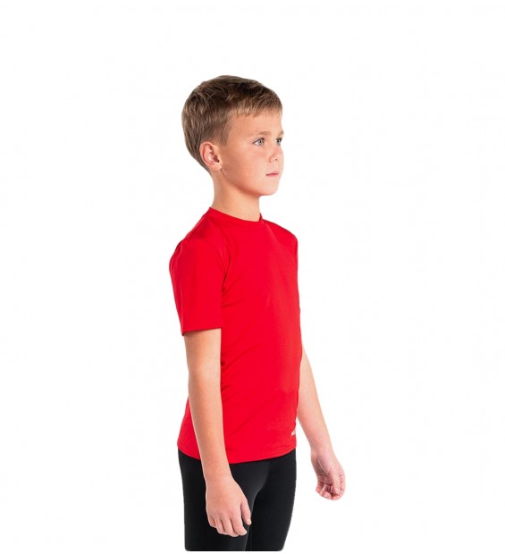 Compression T-shirt Berserk Martial Fit Kids red