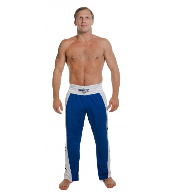 Pants BERSERK SPORT kickboxing superfigter blue