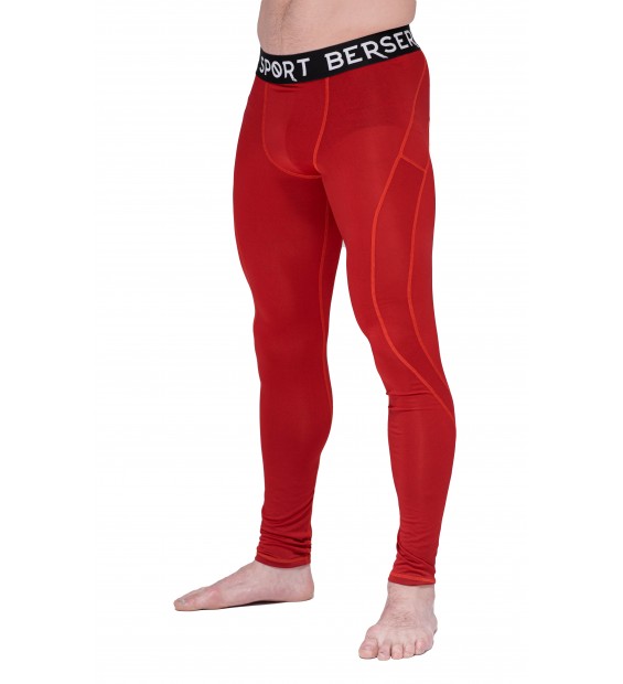 Compression pants Berserk Triquetra red