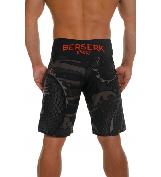Shorts BERSERK SPORT DRAGON black