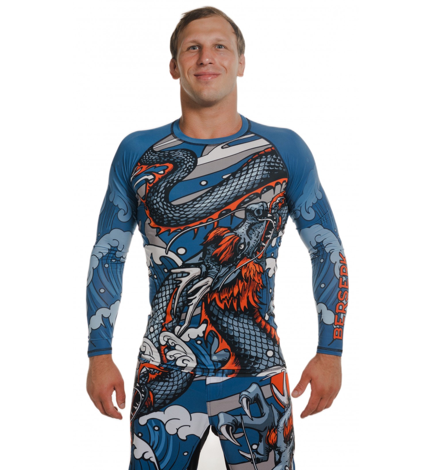 Главная Каталог Мужчины Рашгарды Рашгард BERSERK SPORT DRAGON blue