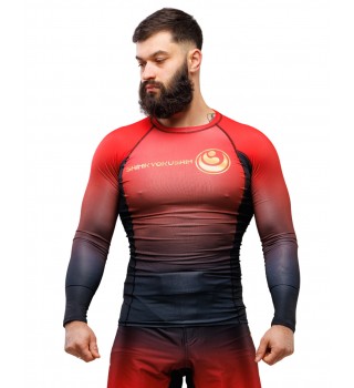 Рашгард BERSERK SPORT SHINKYOKUSHIN red