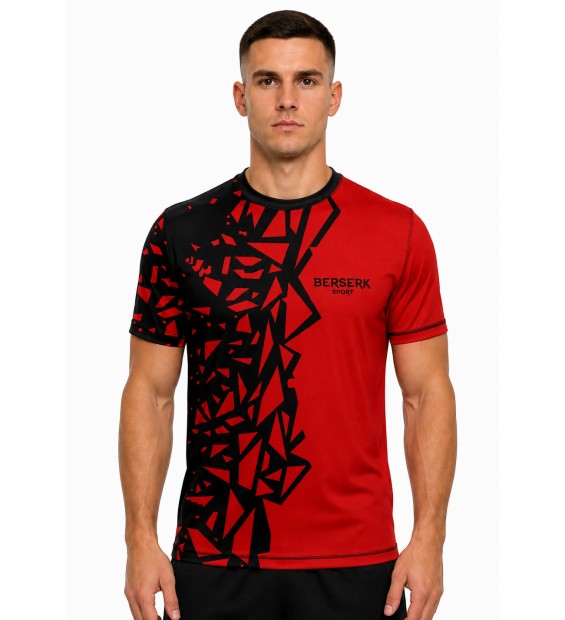 T-shirt BERSERK SPORT Street Style red
