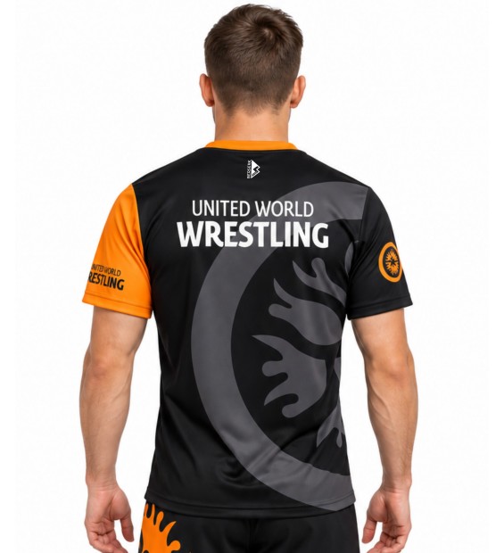 Футболка BERSERK SPORT UWW  Orange Black