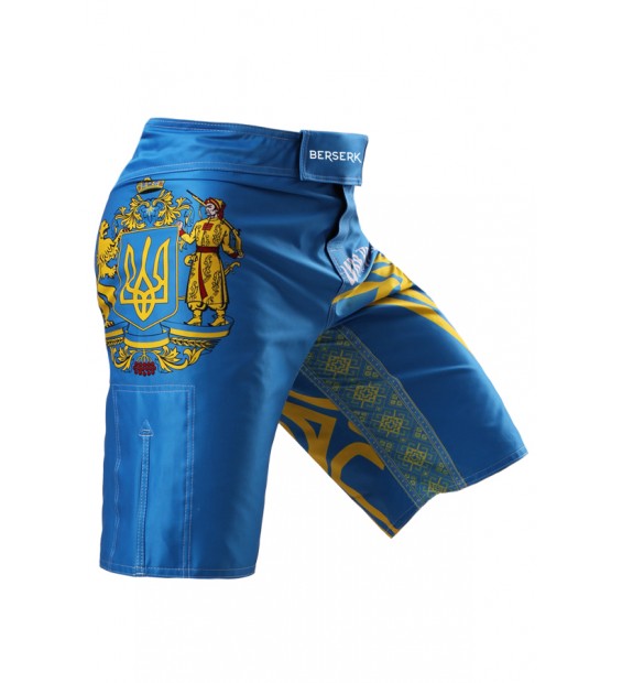Fight shorts MMA Berserk Hetman blue