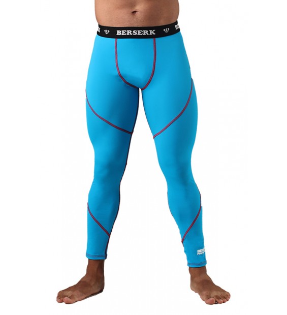 Compression Pants BERSERK DYNAMIC light blue