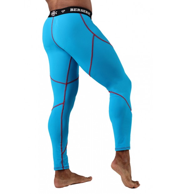 Compression Pants BERSERK DYNAMIC light blue