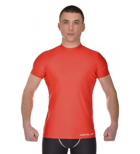 Compression T-shirt BERSERK MARTIAL FIT red