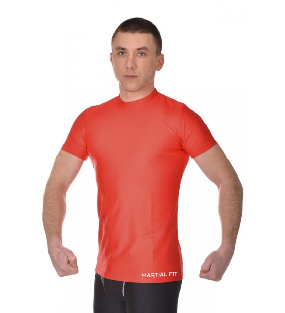 Compression T-shirt BERSERK MARTIAL FIT red