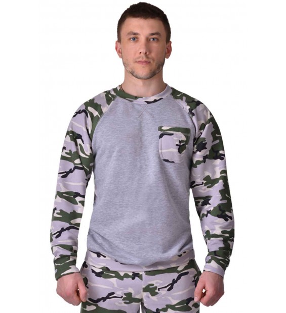 Sweatshirt  Berserk Urban camo/grey