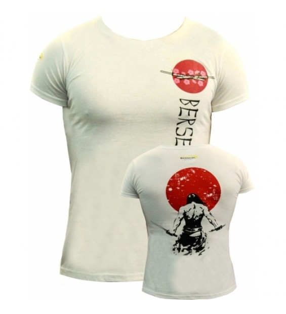 T-Shirt Berserk Samuray Warrior white