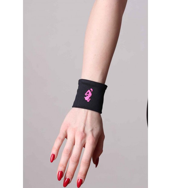 Berserk Active Black / Pink Wristband