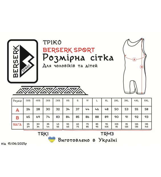 Трико BERSERK SPORT LITVA blue